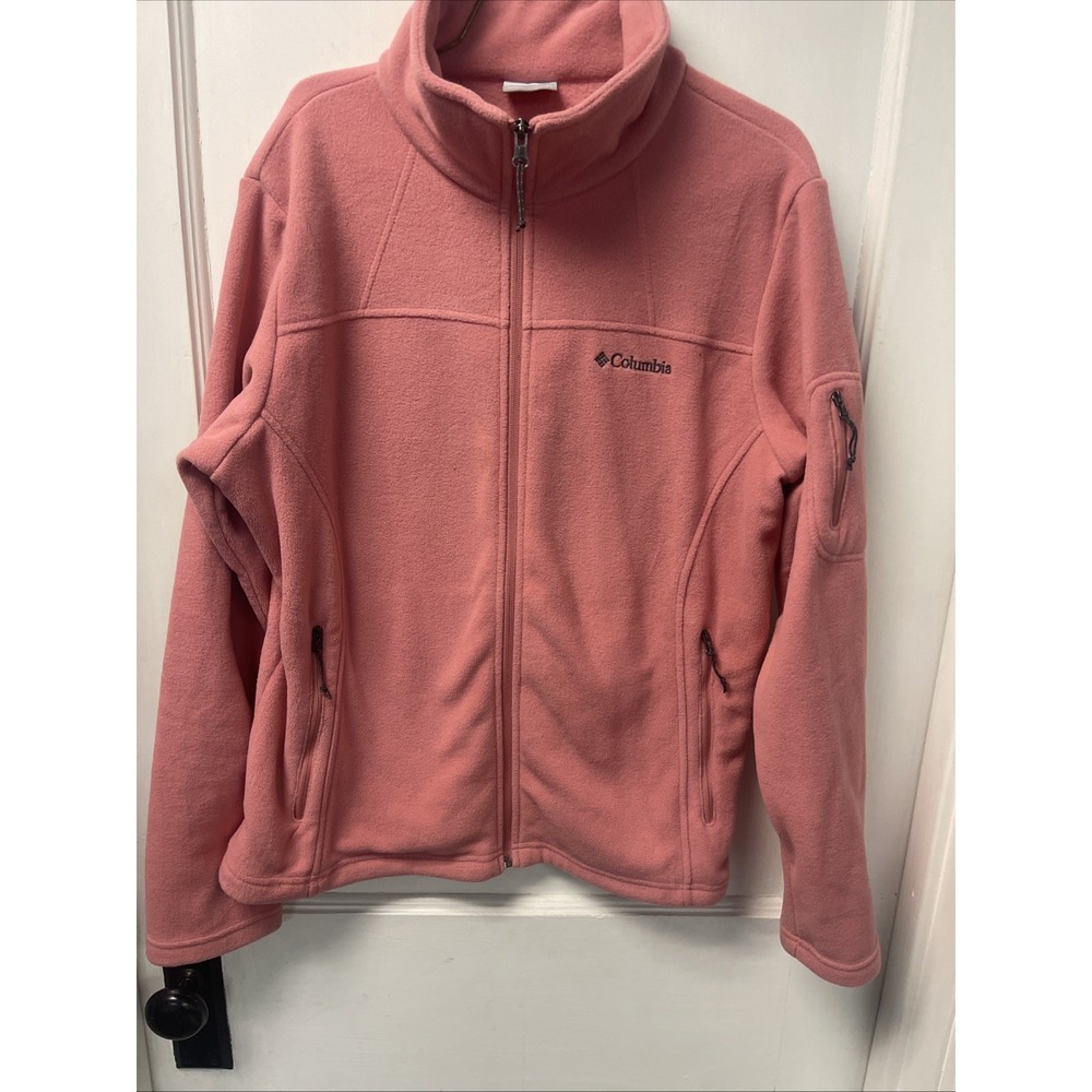 Columbia Women's XL Pink Fleece Jacket So cozy